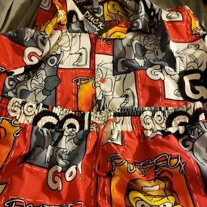 Mens shorts and shirt Puffy Duck 2x